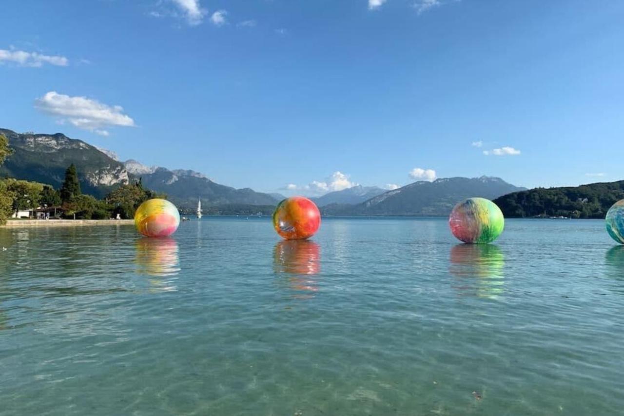 The Red Heart Of Annecy - Beautiful Apartment For 4 People Eksteriør billede